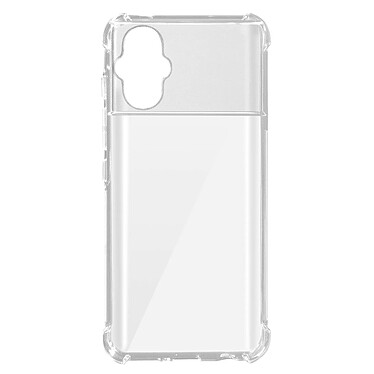 Avizar Coque pour Xiaomi Poco M5 Silicone Gel Coins Renforcés  Transparent