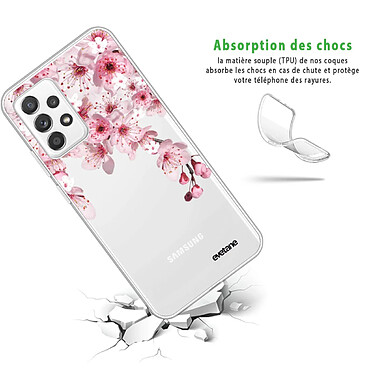 Avis Evetane Coque Samsung Galaxy A72 360 intégrale transparente Motif Cerisier Tendance