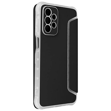 Avizar Etui pour Samsung A23 5G Clapet Magnétique avec Porte Carte  noir