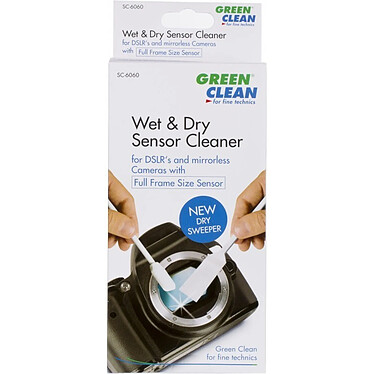 GREENCLEAN SC6060 Duo swabs 'Wet et Dry' 19mm - 4 pcs