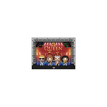 Queen - Pack 4 figurines POP! Deluxe Wembley Stadium