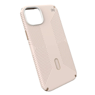 Speck Predisio2 Grip Click-Lock pour iPhone 15 Plus/14 Plus Beige/Gold pas cher