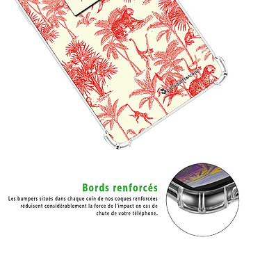 Acheter LaCoqueFrançaise Coque Xiaomi Redmi 9A Silicone antichocs Solides coins renforcés  transparente Motif Botanic Amour