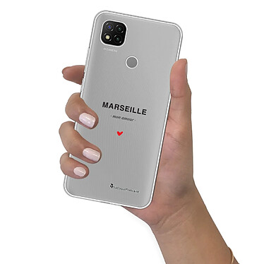 LaCoqueFrançaise Coque Xiaomi Redmi 9C 360 intégrale transparente Motif Marseille mon amour Tendance pas cher