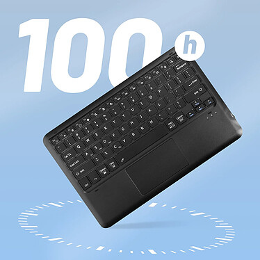 Avizar Étui pour Honor Pad 8 avec Clavier Bluetooth QWERTY Fonction Support  Noir pas cher