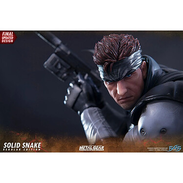 Metal Gear Solid - Statuette Solid Snake 44 cm pas cher