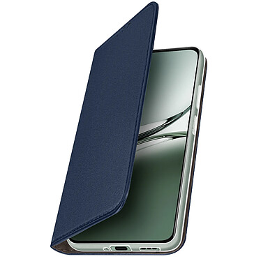 Avizar Étui pour Oppo Reno 12F Clapet Porte-carte Fonction Support Bleu Nuit