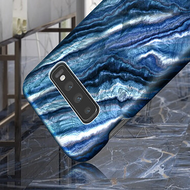 Acheter iDeal of Sweden Coque pour Samsung Galaxy S10 Tendance Magnétique Indigo Swirl  Bleu