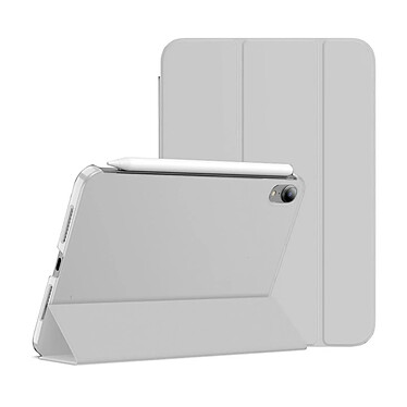 Acheter Evetane Étui Smart Cover iPad Mini (2021) 6eme Generation Gris à Rabat avec Support