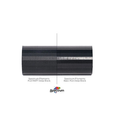 Avis Spectrum PLA Matt noir (deep black) 1,75 mm 1kg