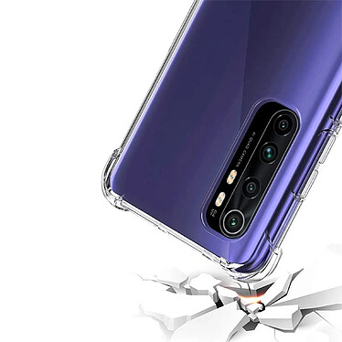 Evetane Coque Xiaomi Mi Note 10 Lite Anti-Chocs avec Bords Renforcés en silicone transparente Motif pas cher