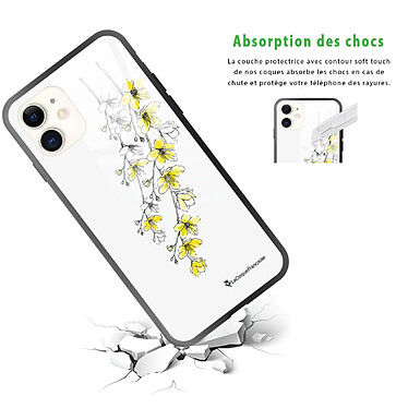 Avis LaCoqueFrançaise Coque iPhone 11 Coque Soft Touch Glossy Fleurs Cerisiers Design