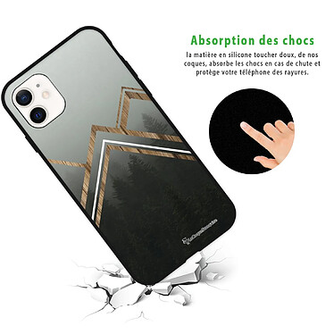 Avis LaCoqueFrançaise Coque iPhone 12 Mini Silicone Liquide Douce Trio Forêt