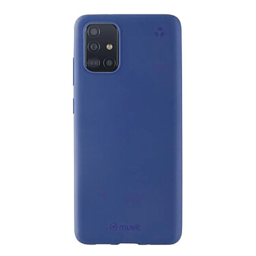 Muvit Coque pour Samsung Galaxy A51 RECYCLETEK Eclipse SOFT Bleu