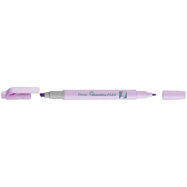 PENTEL Surligneur Illumina Flex Pastel, violet pastel x 10