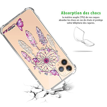 Avis Evetane Coque iPhone 11 Pro anti-choc souple angles renforcés transparente Motif Carpe diem