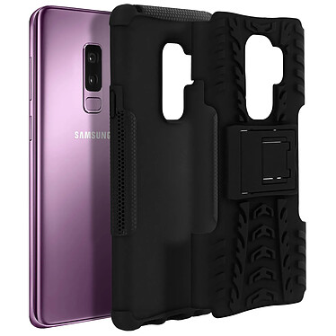 Acheter Avizar Coque Samsung Galaxy S9 Plus Protection Antichocs+Support Intégré - Noir