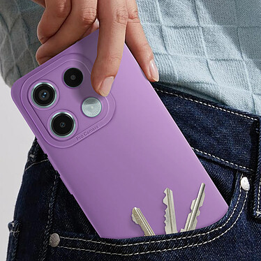 Avis Avizar Coque pour Xiaomi Redmi Note 13 Pro 5G Silicone Protection Caméra Violet