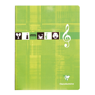 Avis CLAIREFONTAINE Piqûre musique & chant 17x22 56p séyès