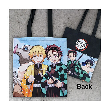 Demon Slayer: Kimetsu no Yaiba - Sac shopping Inosuke, Zenitsu, Tanjiro