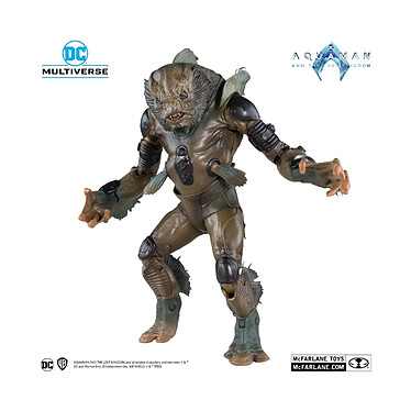 Aquaman et le Royaume perdu - Figurine Megafig DC Multiverse Sunken Citadel Pirate 30 cm pas cher