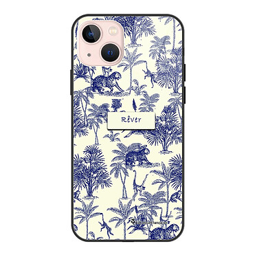 LaCoqueFrançaise Coque iPhone 13 Coque Soft Touch Glossy Botanic Rêve Design