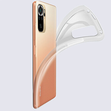 Avizar Coque Xiaomi Redmi Note 10 / Note 10s Flexible Fine et Légère Transparent pas cher