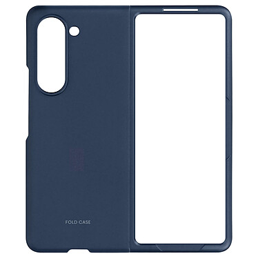 Avizar Coque pour Samsung Galaxy Z Fold 5 Polycarbonate Rigide Finition Mate  Bleu Nuit