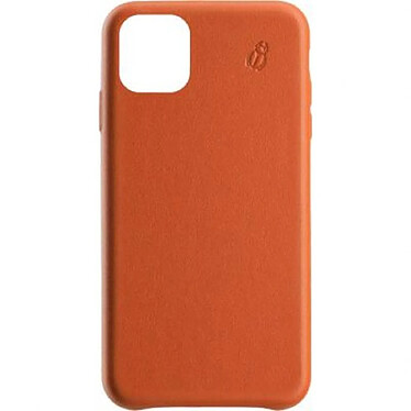 BEETLECASE Coque pour iPhone 11 Premium en Cuir Orange