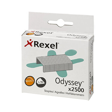 REXEL ELECTRICAL Boite de 2500 Agrafes Odyssey Grande capacité