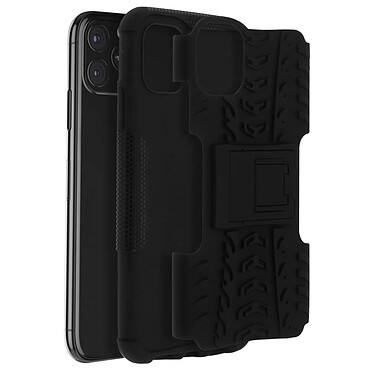 Avizar Coque Noir Bi-matières pour Apple iPhone 11 Pro Max