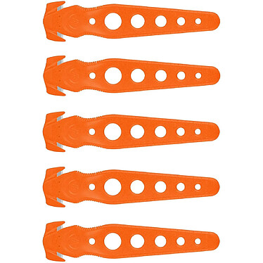 WESTCOTT Cutter de sécurité, set de 5, orange