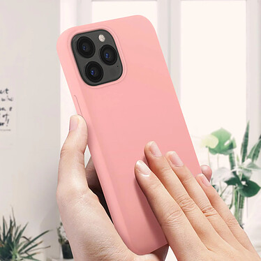 Acheter Avizar Coque iPhone 13 Pro Max Semi-rigide Finition Soft-touch Silicone rose