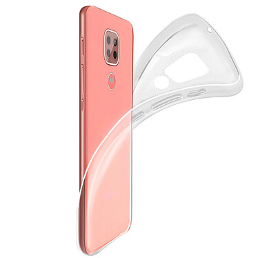 Avizar Coque Motorola Moto E7 Plus Flexible Ultra-fine et Légère Transparent pas cher