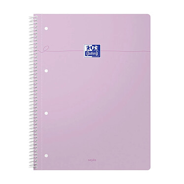 OXFORD Cahier SMART 230x297 mm 160P grands carreaux coloris pastel aléatoires pas cher