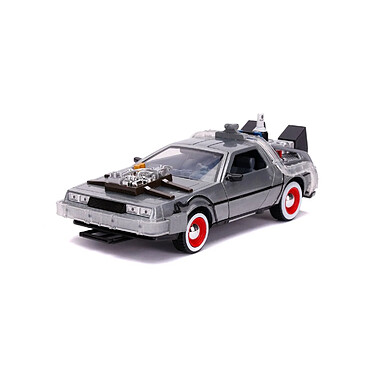 Retour vers le Futur III - Réplique métal DeLorean Time Machine 1/24 Hollywood Rides