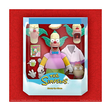 Les Simpson - Figurine Ultimates Krusty the Clown 18 cm pas cher