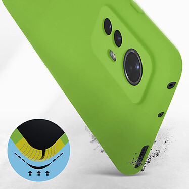 Avis Avizar Coque pour Xiaomi 12 Pro Silicone Semi-rigide Finition Soft-touch Fine  vert