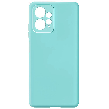 Avizar Coque pour Xiaomi Redmi Note 12 4G Silicone Semi-rigide Finition Douce au Toucher Fine  Turquoise