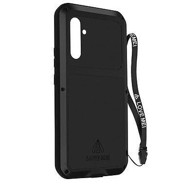 Love Mei Coque  pour Samsung A34 5G Intégrale Antichoc Antichute Etanche Noir