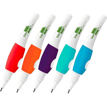 Avis LIDERPAPEL Présentoir de 24 stylos correcteur grande précision, coloris assortis