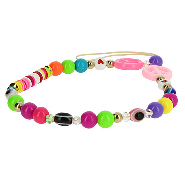 Avizar Bijou de Téléphone Bracelet multicolore Collection Summer