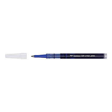 TOMBOW Recharge Mine pour Roller Pointe Fine 0,5 - Trait 0,3mm Bleu x 12