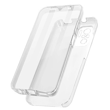 Avizar Coque Redmi Note 10 et Note 10s Arrière Rigide Avant Souple transparent