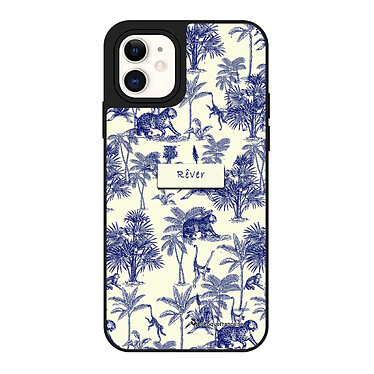 LaCoqueFrançaise Coque iPhone 12 Mini miroir Botanic Rêve Design