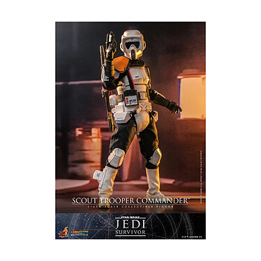 Star Wars : Jedi Survivor - Figurine Videogame Masterpiece 1/6 Scout Trooper Commander 30 cm pas cher