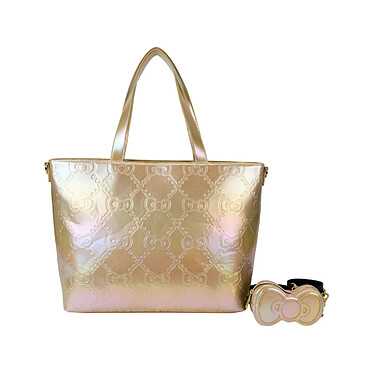 Hello Kitty - Sac shopping Hello Kitty 50th Anniversary Gold By Loungefly