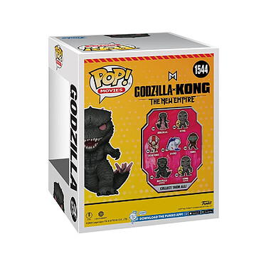 Avis Godzilla vs Kong 2 - Figurine Oversized POP! Godzilla 15 cm