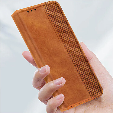 Acheter Avizar Étui pour Xiaomi Poco X6 Pro Portefeuille Support Motif Mosaique Camel