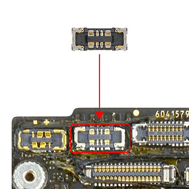 Avis Clappio Connecteur FPC Volume et Charge Qi pour iPhone XS et XS Max Noir